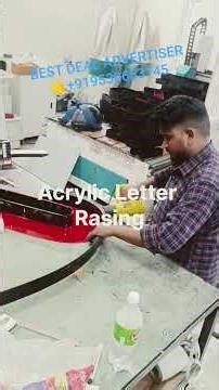 Acrylic board making process #chandigarh #delhi #mumbai #punjab #himachal #haryana #acrylicboard #ai