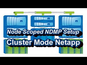 Node-Scope-Mode NDMP Configuration In Cluster Mode Netapp