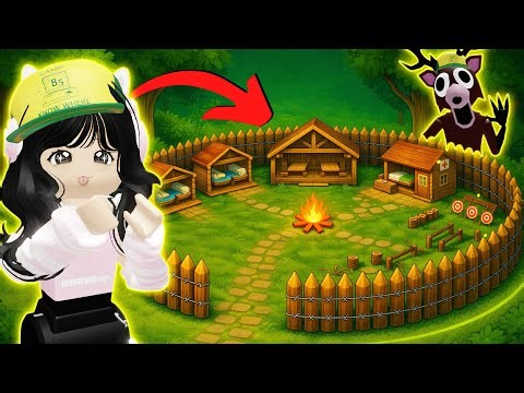Building a Summer Camp Base in 99 Nights… So I can TEACH my SISTER how to SURVIVE