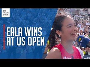 Alex Eala makes history at US Open