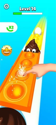 Pop Run 3D 🥚 Crazy Run Speed Game #poprun3d😃🫵 #cartoon #games #shorts