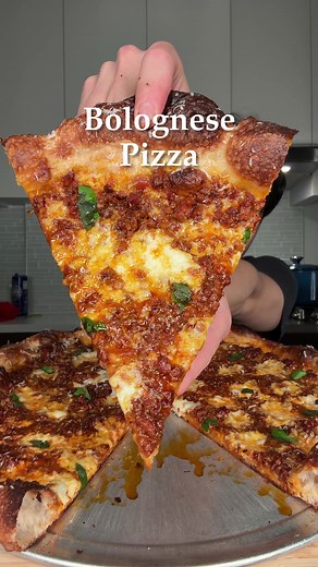Bolognese Pizza Recipe: Experimental Dough