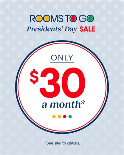 Fully styled sets are at terrific prices! Don’t miss Rooms To Go’s HUGE furniture sale 🛋️ | Rooms To Go