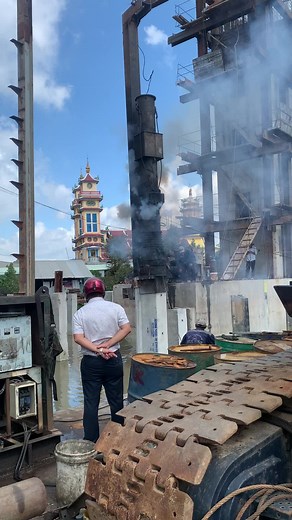 Construction Site Overview with Industrial Machinery