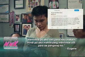 MMK: Eugene, nilampasan lahat ng pagsubok para makapag-aral | Pinto | ABS-CBN Entertainment