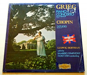 Grieg, Chopin, Ludwig Hoffmann With The Bamberg Symphony, Horst Stein - Piano Concerto In A-Minor / 3 Etudes