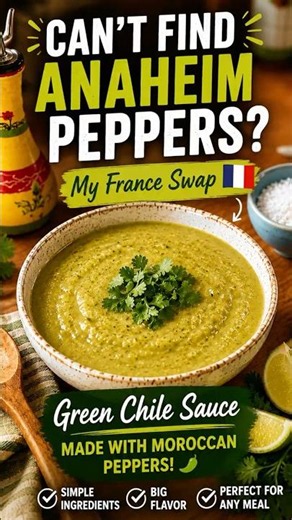 Can't Find Anaheim Peppers in France? 🌶️🇫🇷 #GreenChile #ChiliVerde
