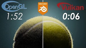 你可能不知道 Blender从OpenGL转移到Vulkan提升有多大_哔哩哔哩_bilibili
