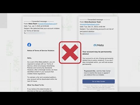 Phishing Scams Alert: Fake Meta Emails via AppSheet Warn of Account Deletion: VERIFY