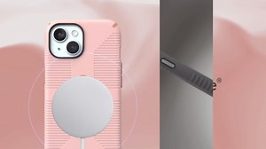 Speck MagSafe Case for iPhone 15 Plus - Drop & Camera Protection, Soft-Touch Secure Grip, Wireless Charging Compatible, 6.7 Inch - iPhone 14 Plus Compatible - Beige Cream