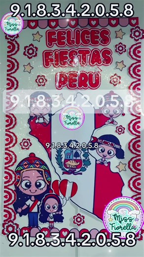 Kit Fiestas Patrias: Decoración para el 28 de Julio