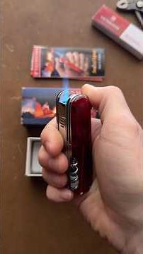 Restored the Rarest Swiss Army Knife! Victorinox Swissflame. #edc #lighter