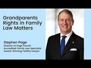 Grandparents Rights in Family Law