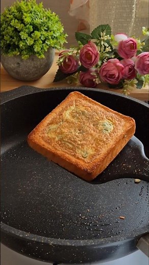 Mein schnellster Frühstückstoast!🥪 #frühstück #toast #schnellerezepte