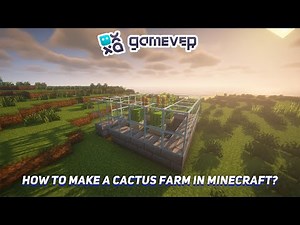 How to Make a Cactus Farm in Minecraft