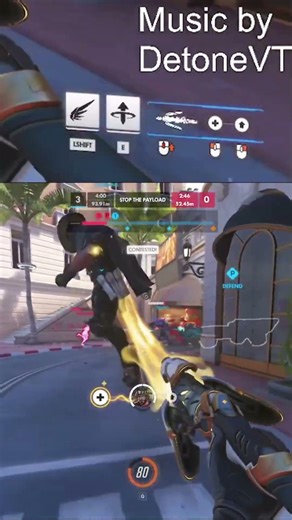 a good conclusion to placements. Ult helped team wipe #shortvideo #twitchstream #overwatch2