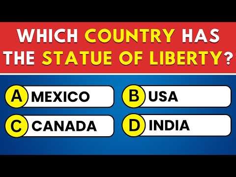 Can You Guess the Country From Just One Clue? 🌍 50-Question Geography Quiz Challenge 🧠