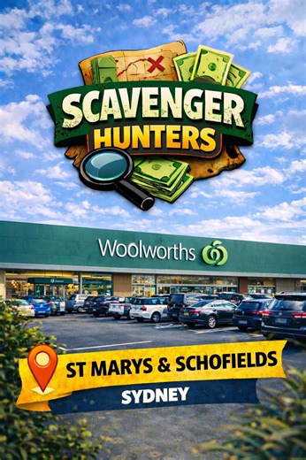 🚨 $40 hidden across Western Sydney 👀💸 🥥 $20 – Woolworths St Mary’s 🥥 $10 – Coles Schofields 🥥 2x $5 – Woolworths Schofields All hidden near Cocobella 👀 Find it = keep it. Tag them in the comments and post pictures of you with cocobella in your hand for a chance to win $10 BONUS: Check link in bio to purchase a health ebook that can put you in the draw for a secret scavenger hunt with larger cash to win. Will be announced soon, get your tickets by purchasing 🚨IMPORTANT: DO NOT cause a mes