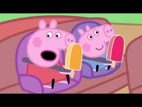 Peppa بيبا بيج - يوم بارد - يوم خروج "تيدي" - افلام كرتون