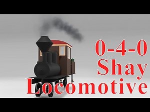 I tried to make a Shay Locomotive with Automation, for BeamNG