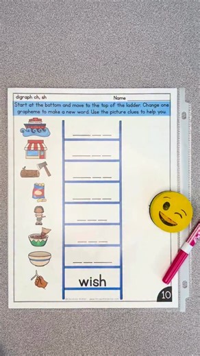 Christina Winter - Science of Reading Advocate on Instagram: "🪜 Word Ladders make phonics practice easy and effective! Students build phonemic awareness and spelling skills as they change one sound at a time. Each set includes answer keys to make checking quick and simple. Perfect for centers, small groups, or independent word work. 💬 Comment LADDER 🪜 and I’ll send you the link! #ScienceOfReading #PhonicsCenters #WordWork #K2Teachers #LeadInLiteracy"