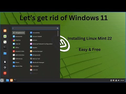 Lets Get rid of Windows 11 An Easy Linux Mint 22 Installation