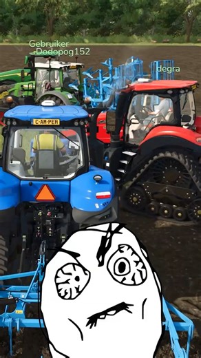 WHAT EVEN HAPPENED HERE? MULTIPLE CRASHES! 😳😳 | Farming Simulator 25 #shorts #farmingsimulator