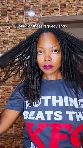 Cutting My Microlocs?! 😱 | Trimming Dead Ends for Health & Growth