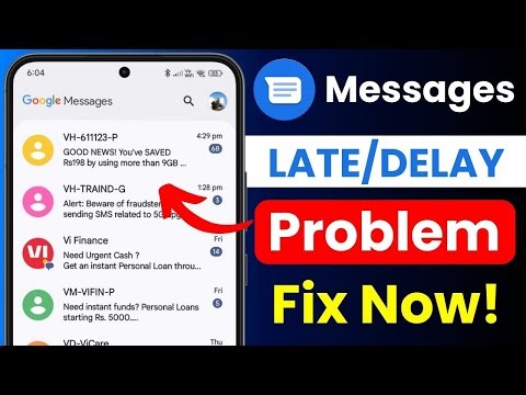 Text Message Delay Issue 🔥 Android SMS Not Instant | Late Message Problem Fixed