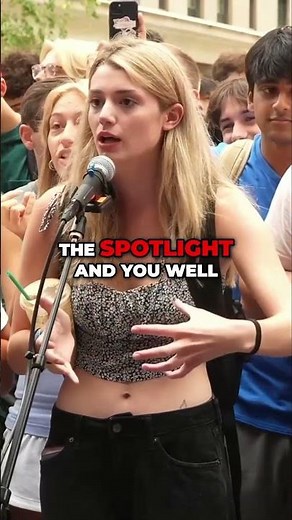 Woman FLASHES Charlie Kirk