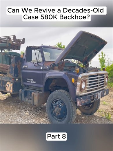 Can We Revive a Decades-Old Case 580K Backhoe? (Part 8) #rusttoroar #fblifestyle | Rust to Roar