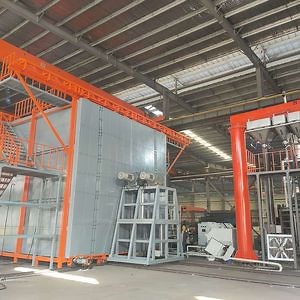 [Hot Item] 4m Automatic Shuttle Rotational Molding Machine