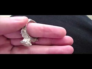 Cuttlefish bone ring casting (how to, demonstration and technique)