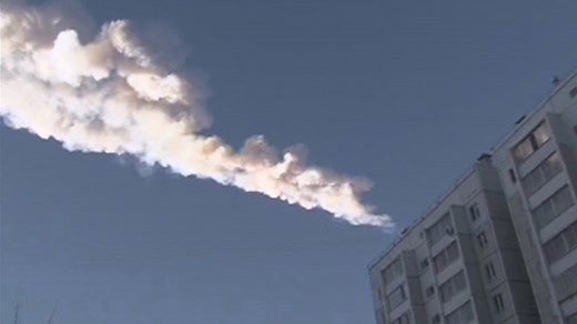 Meteorite crashes in Russia