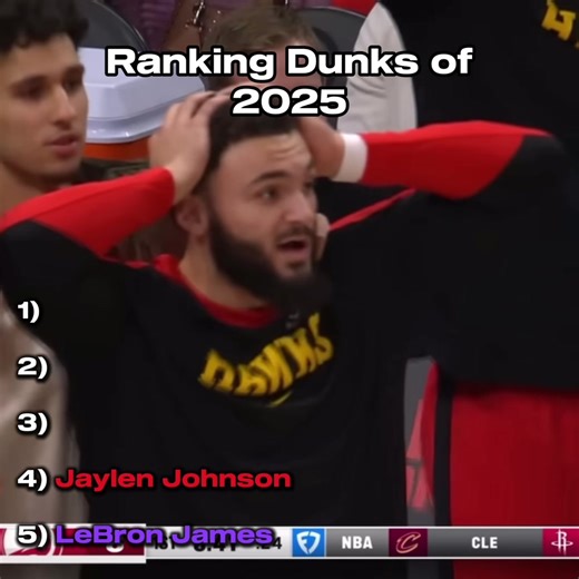 Ranking Dunks of 2025 Part 2 #basketball #dunk #nba #plays #viral