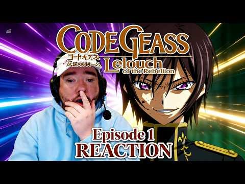 IT LIVES UP TO THE HYPE! | Code Geass Ep 1 HONEST Reaction