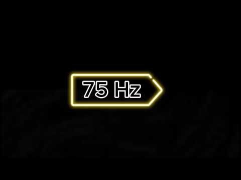 75 Hz Test tone