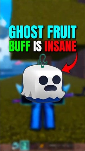 Ghost Fruit INSANE buff in Blox Fruits.😵‍💫 #bloxfruits #roblox