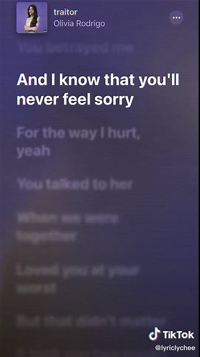 Betrayed - Olivia Rodrigo Slow Songs