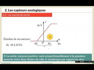 Les Capteurs analogiques - 2