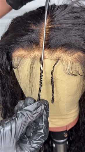The wig is well made and is beautiful ‪@Unice-Temu‬ #unicehair #waterwave #gluelesswig #hairstyle