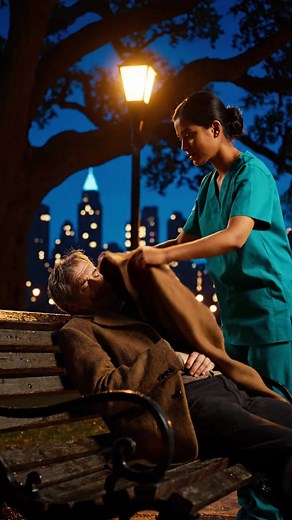 54K views · 700 reactions | Young Nurse Draped Her Jacket Over a...