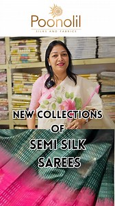 590K views · 4.9K reactions | NEW COLLECTIONS OF SEMI SILK SAREES...