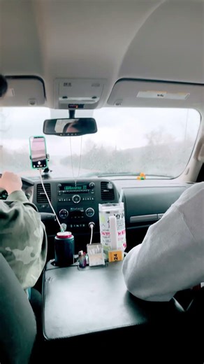 POV driving to Springfield Mo listening to EPIC the musical and hit a spot under a tornado warning