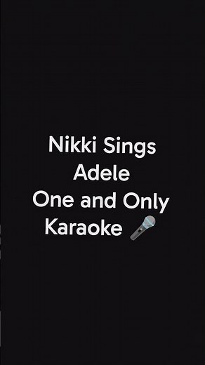 Adele - One And Only Karaoke #karaokesongs #karaoke