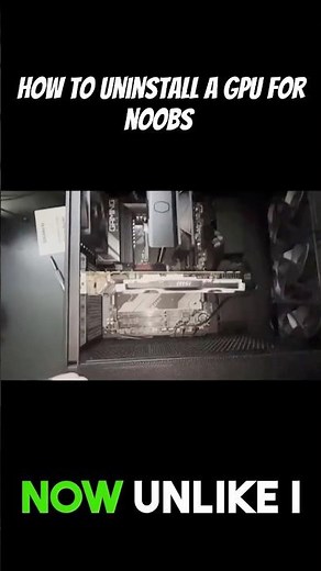 How To Take Out Your GPU Without Breaking Anything!