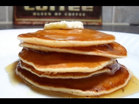 How to Make Pancakes - and Homemade Pancake Syrup!
