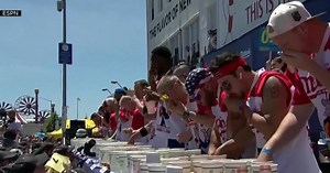 How competitive eaters are able to consume so much in so little time