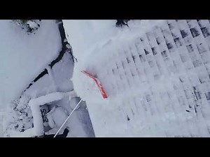 EZ Smart Snow Roof Rake: Clearing 36" Snow Passes Effortlessly