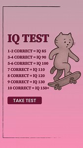 2.1K views · 2.9K reactions | What's your IQ score? 樂 | International IQ Test | Facebook